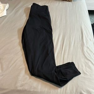 BLACK HIGH WAISTED JOGGERS